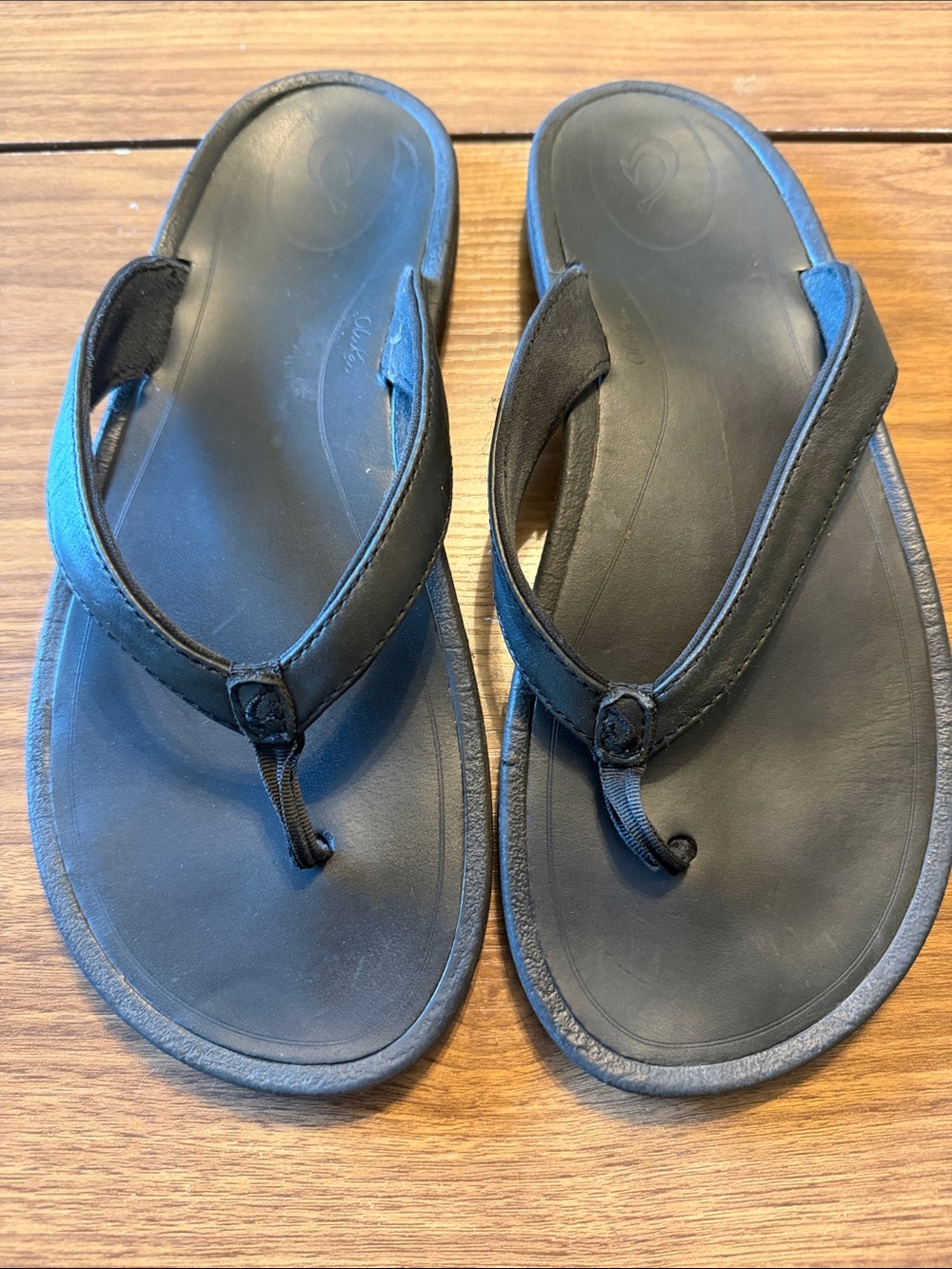 OluKai Women’s Leather Sandals Size 10